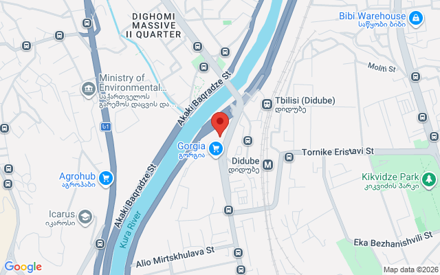 Карта расположения