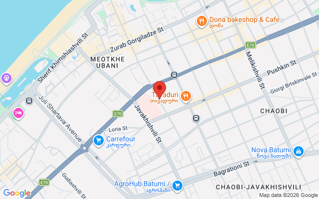 Карта расположения