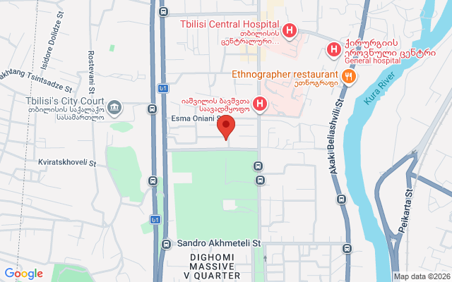 Карта расположения