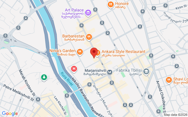 Карта расположения