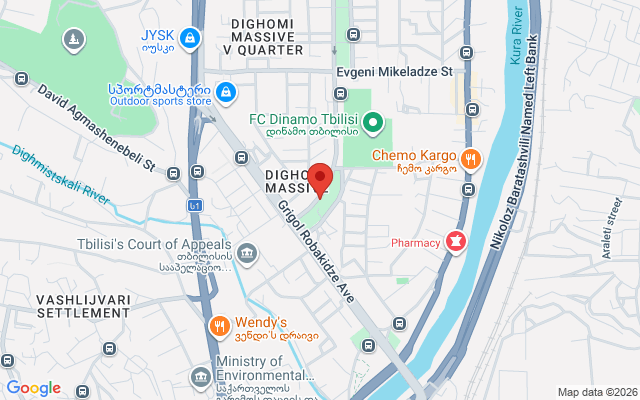 Карта расположения