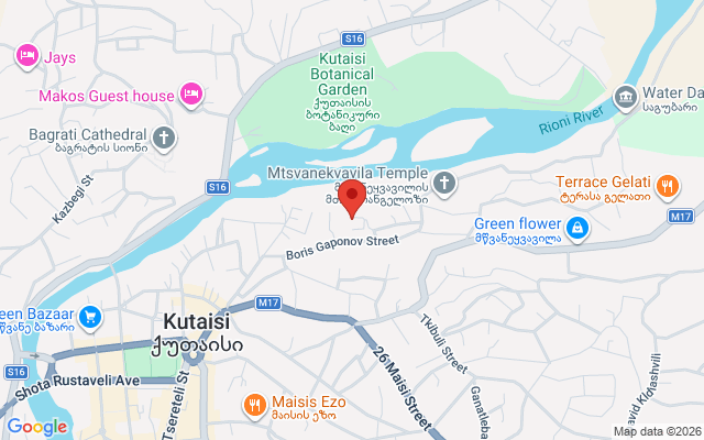 Карта расположения