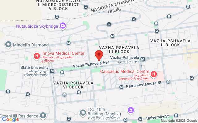 Карта расположения