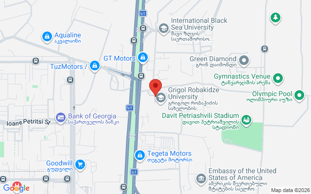 Карта расположения