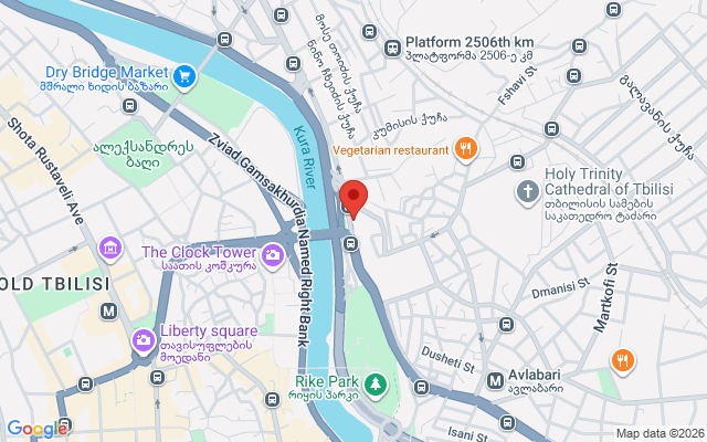 Карта расположения