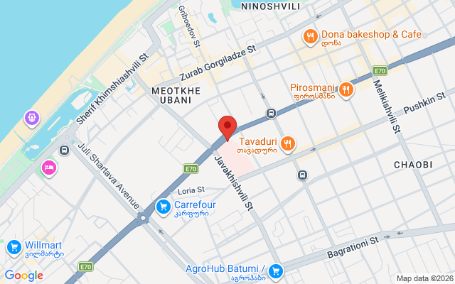 Карта расположения