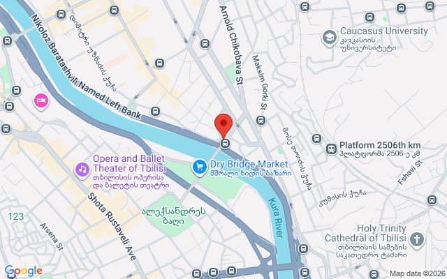 Карта расположения