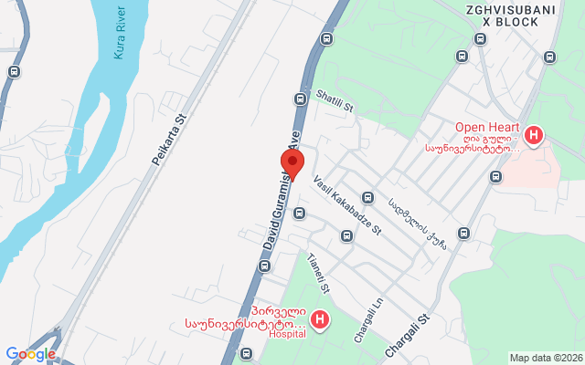 Карта расположения