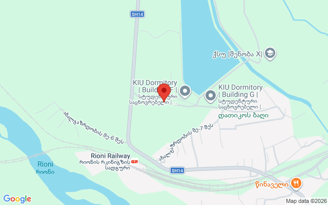 Карта расположения