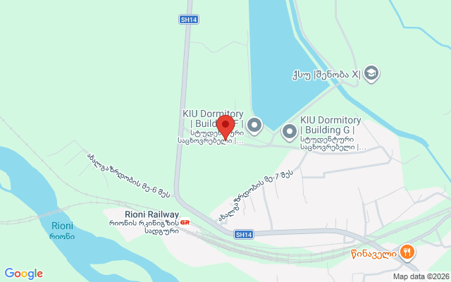 Карта расположения