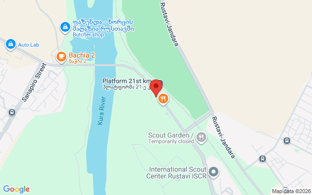 Карта расположения