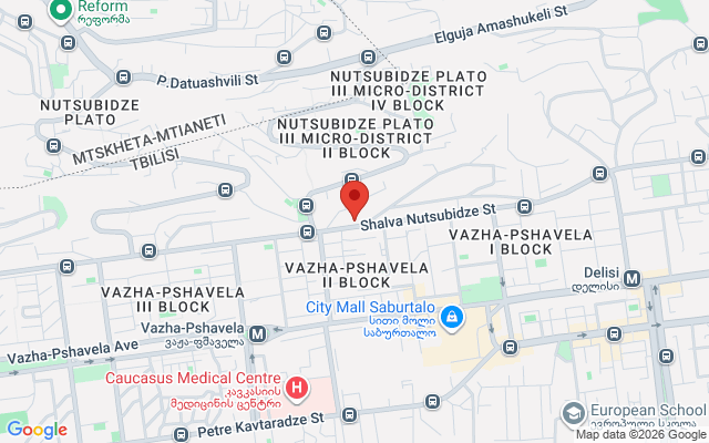Карта расположения