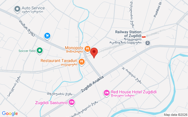 Карта расположения