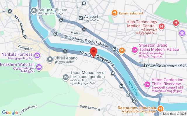 Карта расположения