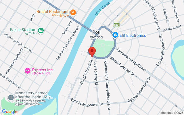 Карта расположения