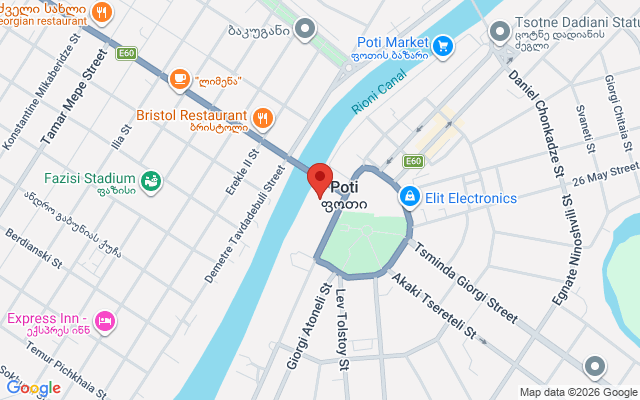 Карта расположения
