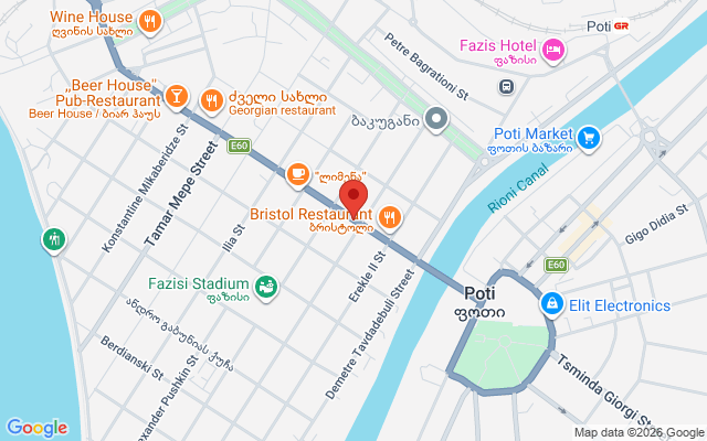 Карта расположения