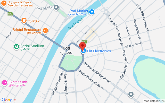 Карта расположения