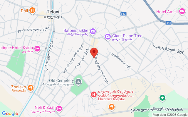 Карта расположения