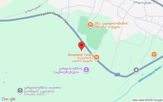 Карта расположения