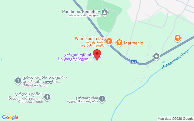 Карта расположения
