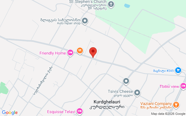 Карта расположения