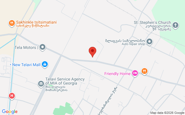 Карта расположения