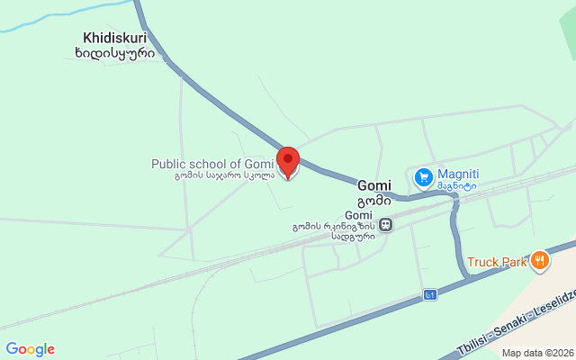Карта расположения