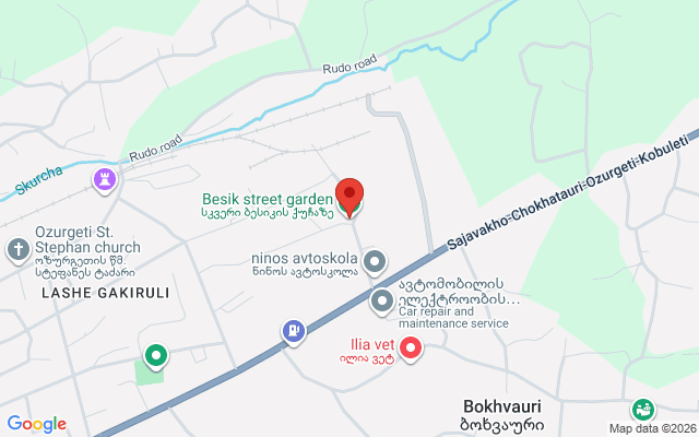 Карта расположения