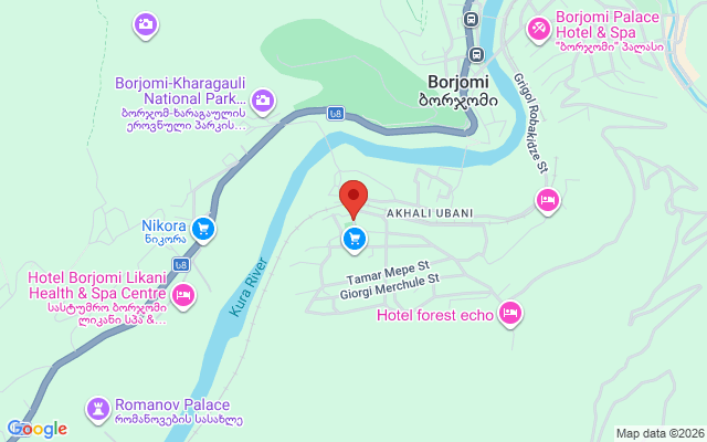 Карта расположения