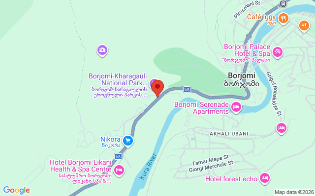 Карта расположения