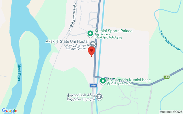 Карта расположения