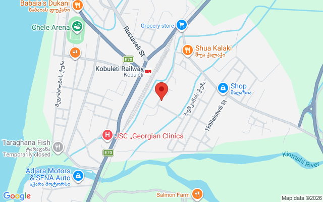 Карта расположения