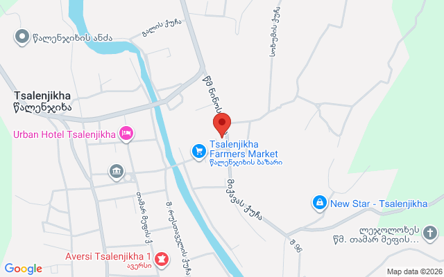 Карта расположения