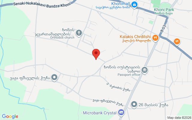Карта расположения