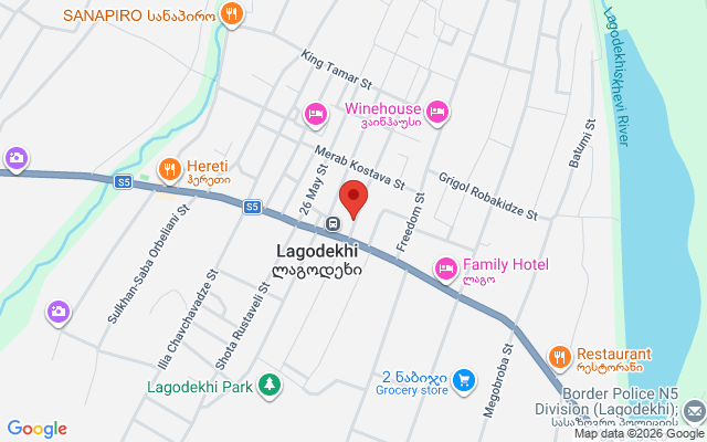 Карта расположения