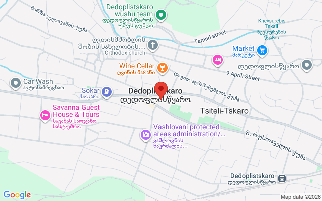 Карта расположения