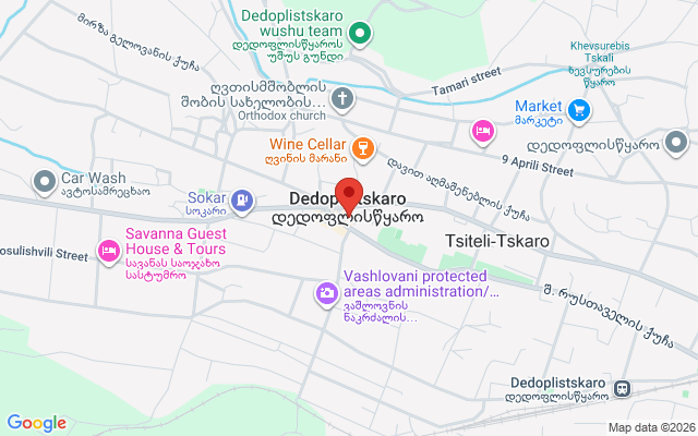 Карта расположения