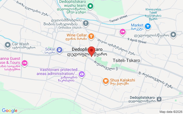 Карта расположения