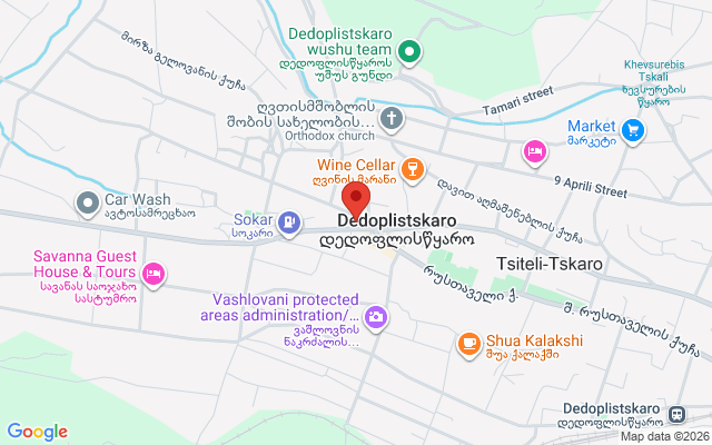 Карта расположения