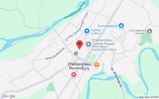 Карта расположения
