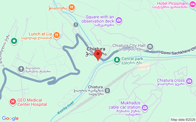 Карта расположения