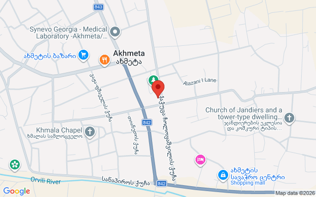 Карта расположения