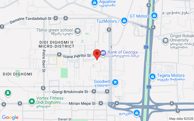 Карта расположения