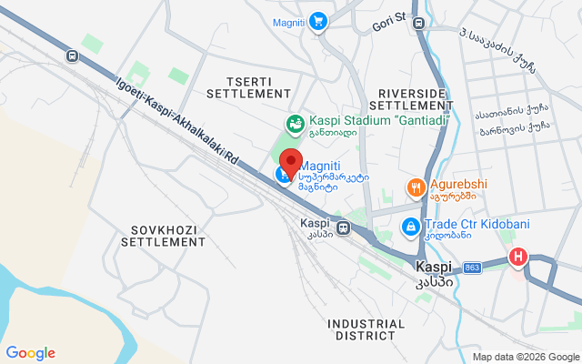 Карта расположения