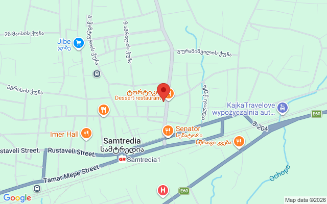 Карта расположения