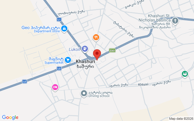 Карта расположения