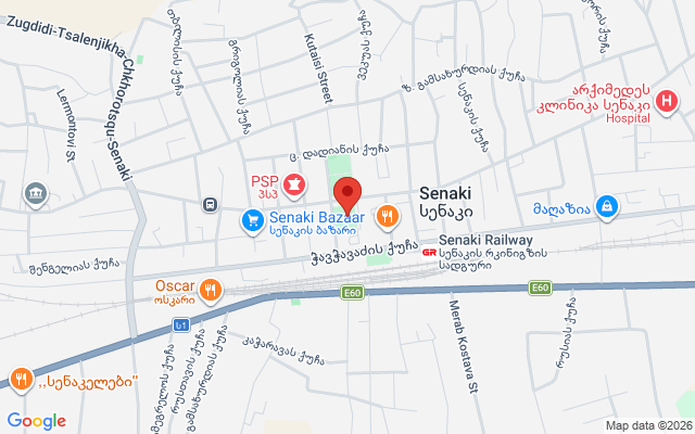 Карта расположения