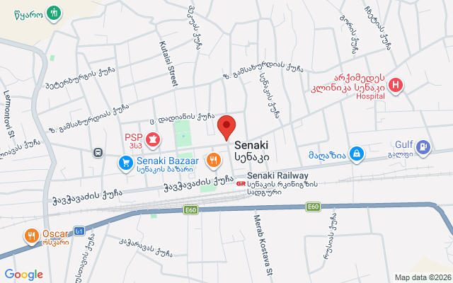 Карта расположения