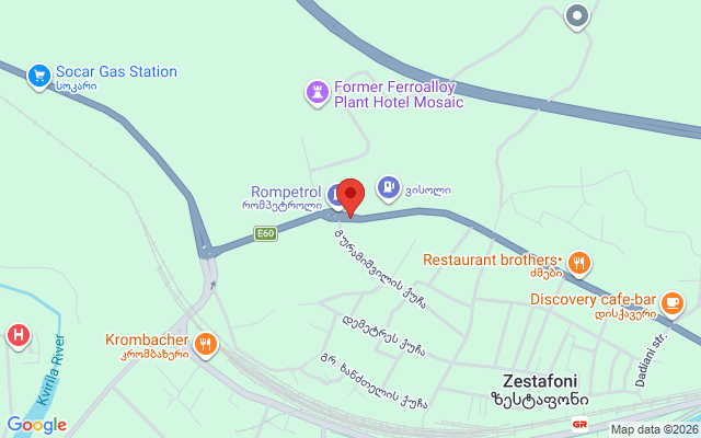Карта расположения